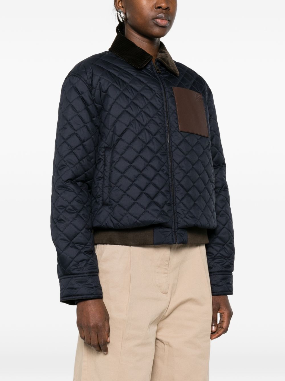 Loewe QUILTED SHORT JACKET Size S / US 4 / IT 40 - 2 Thumbnail