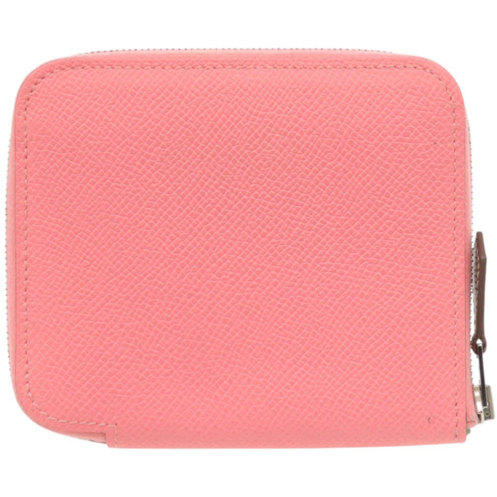 Hermes Hermès Azap Silkin Compact, Epsom Silk, Rose Confetti, Silver Hardware, Y Stamp (Made in 2020), Wallet/Coin Case, 1194HERMES Size ONE SIZE - 2 Thumbnail