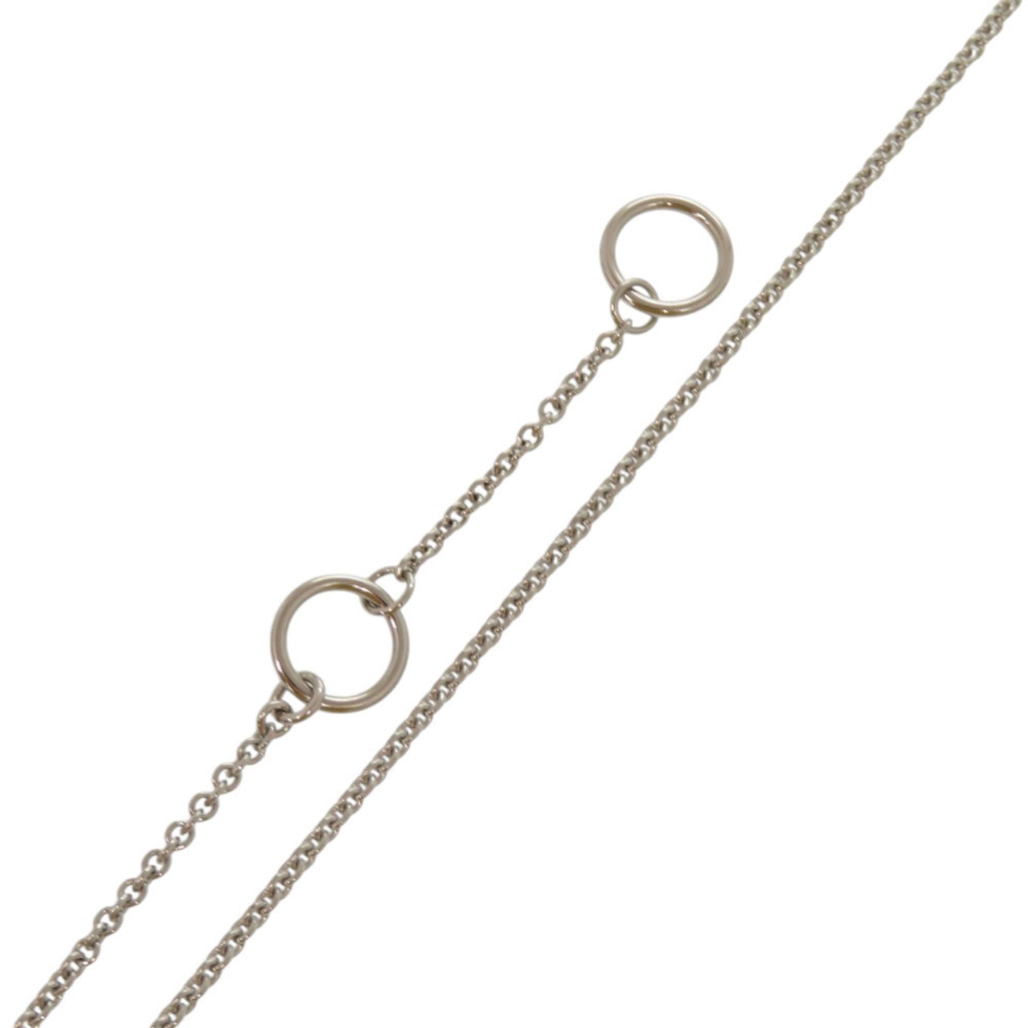 Hermes Unused Hermès Mini Maillon PM Pendant H100053FPD3, White Crème Metal Necklace, 1484HERMES Size ONE SIZE - 6 Thumbnail