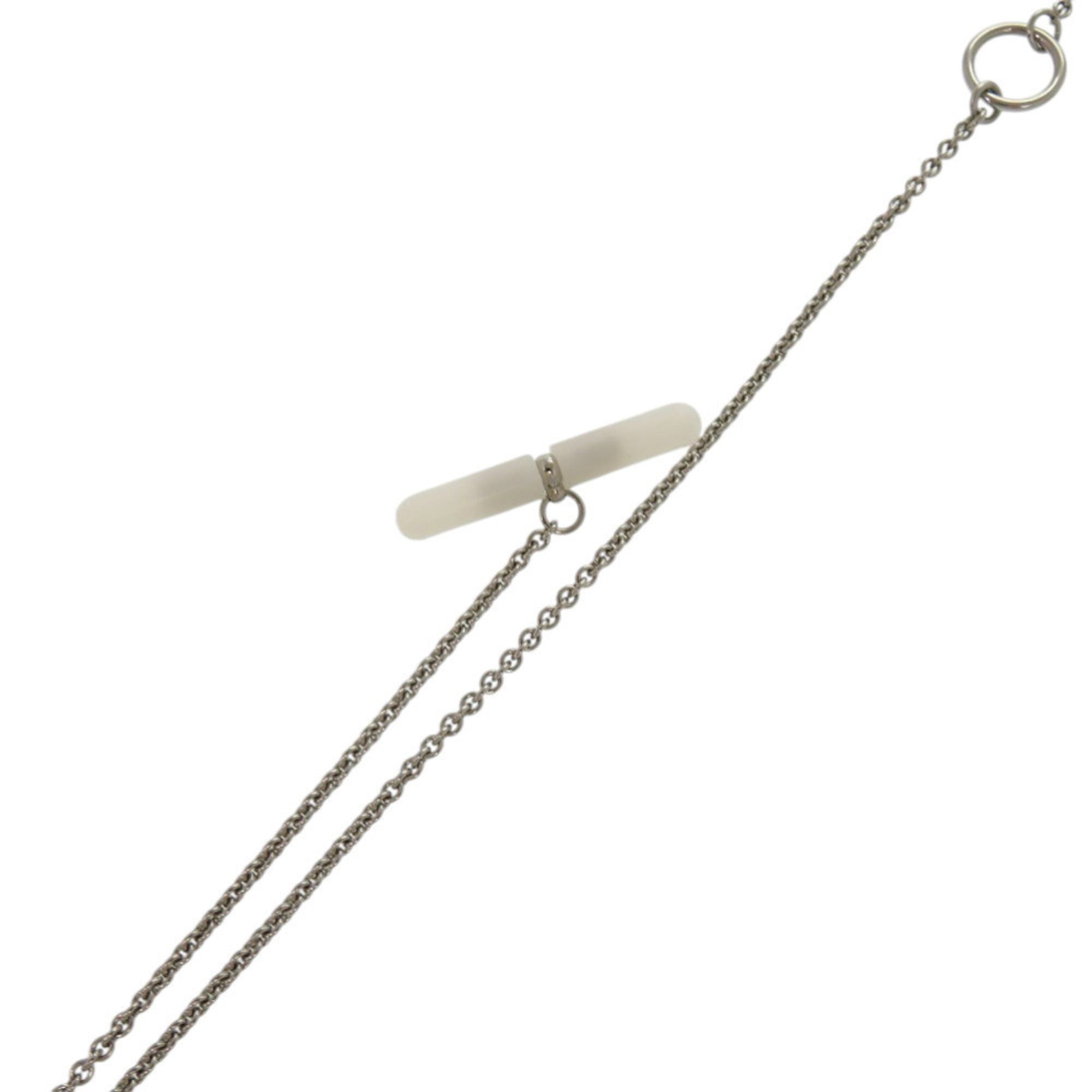 Hermes Excellent condition Hermès Mini Maillon PM pendant H100053FP55 metal marron glacé necklace 1801HERMES Size ONE SIZE - 7 Thumbnail