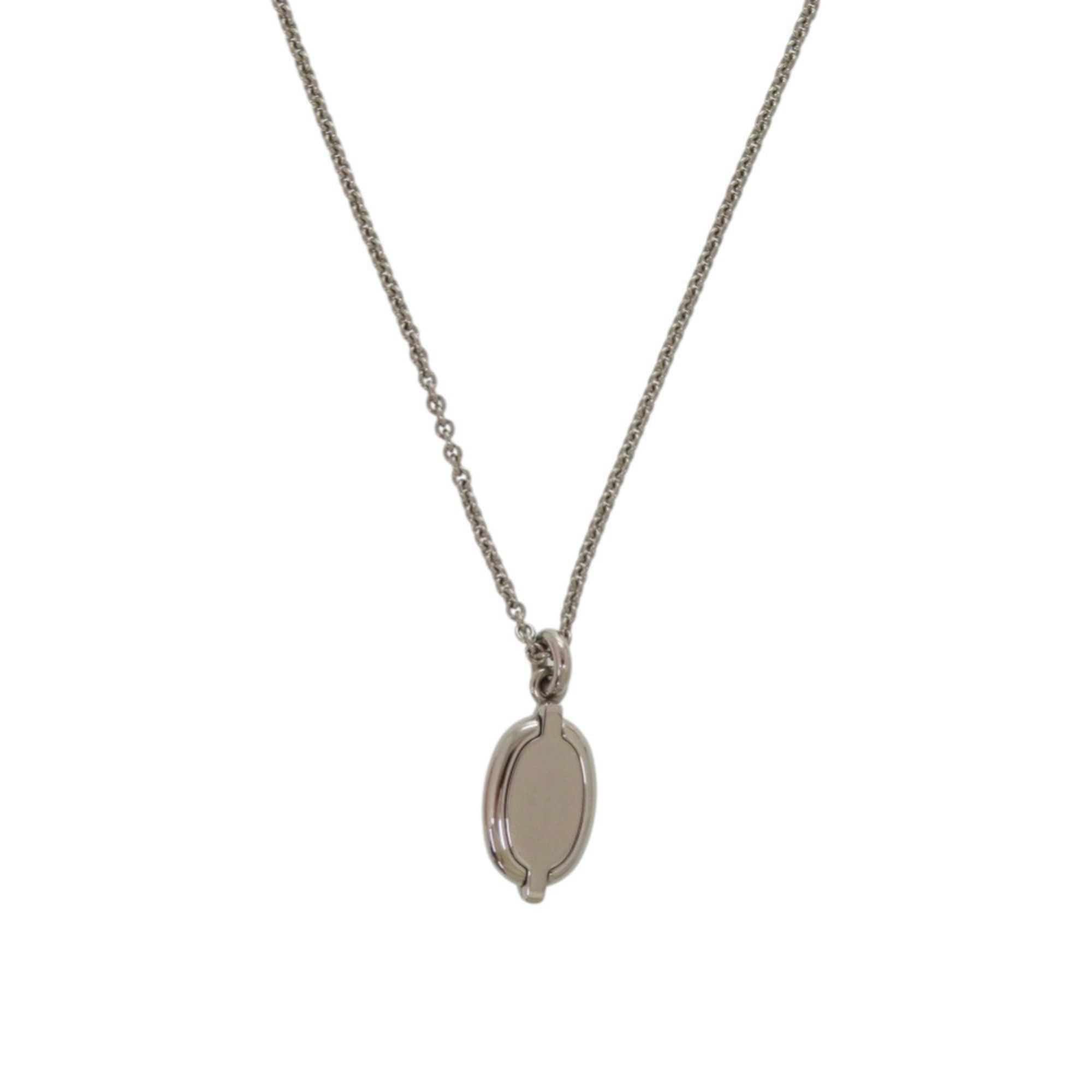 Hermes Excellent condition Hermès Mini Maillon PM pendant H100053FP55 metal marron glacé necklace 1801HERMES Size ONE SIZE - 3 Thumbnail