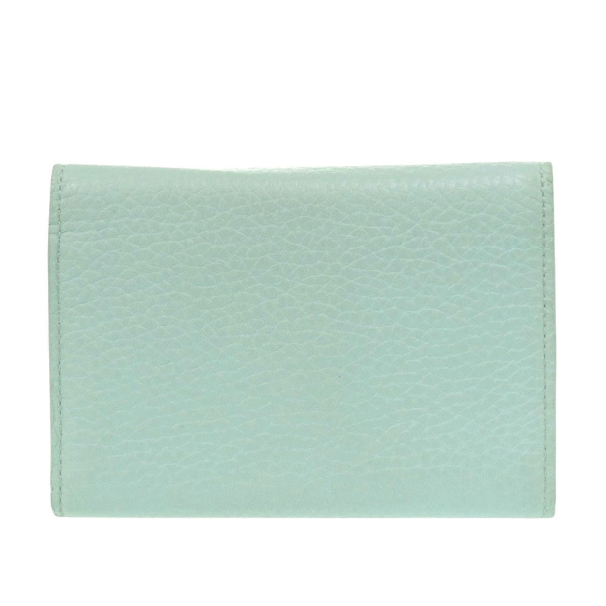 Louis Vuitton Louis Vuitton Portefeuille Capucines Compact M82147 Taurillon Leather Blue Topaz Tri-fold Wallet LV 1508LOUIS VUITTON Size ONE SIZE - 3 Thumbnail