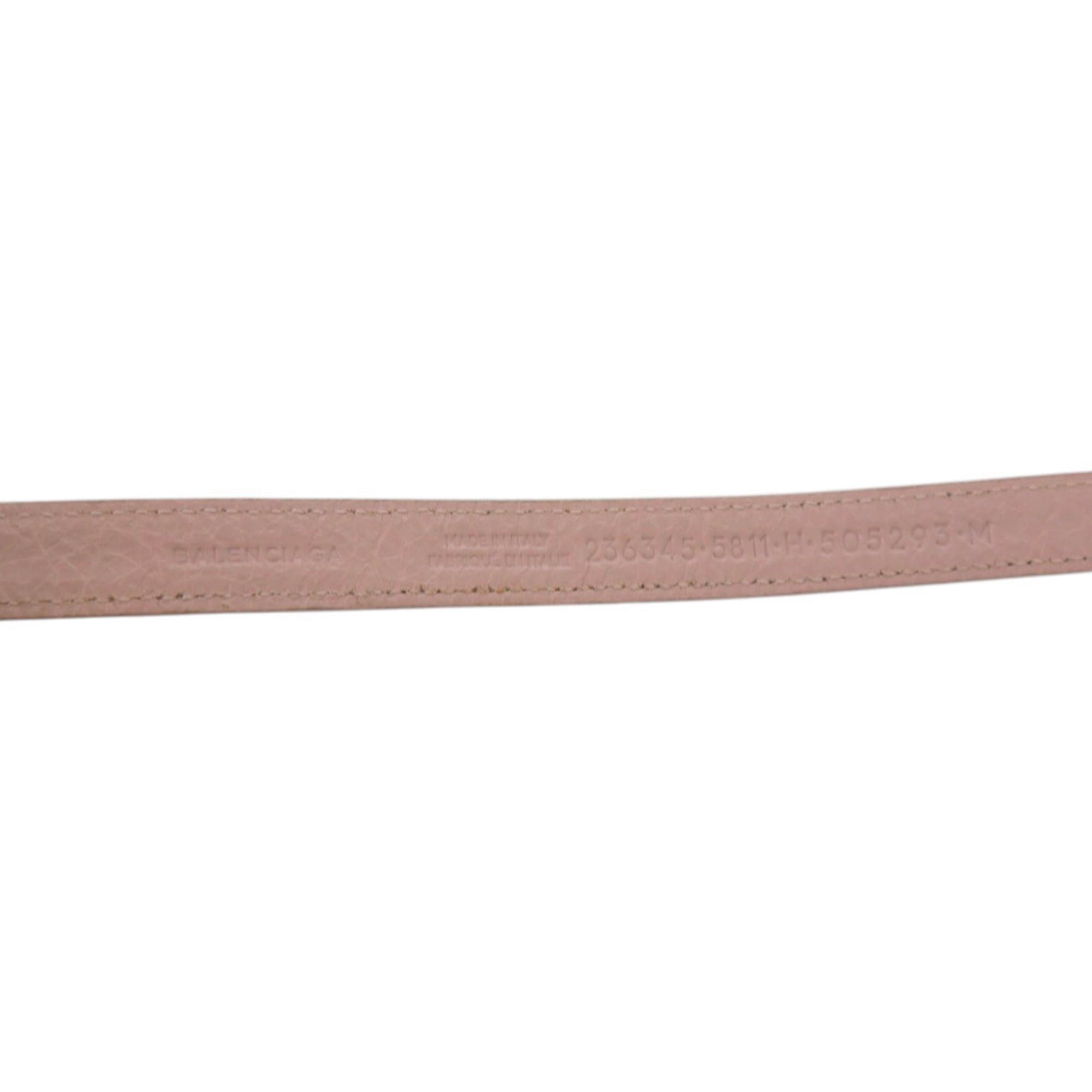 Balenciaga Like new Balenciaga 3-row Giant Stud Bracelet 236345 Leather Pink 1562BALENCIAGA Size ONE SIZE - 6 Thumbnail