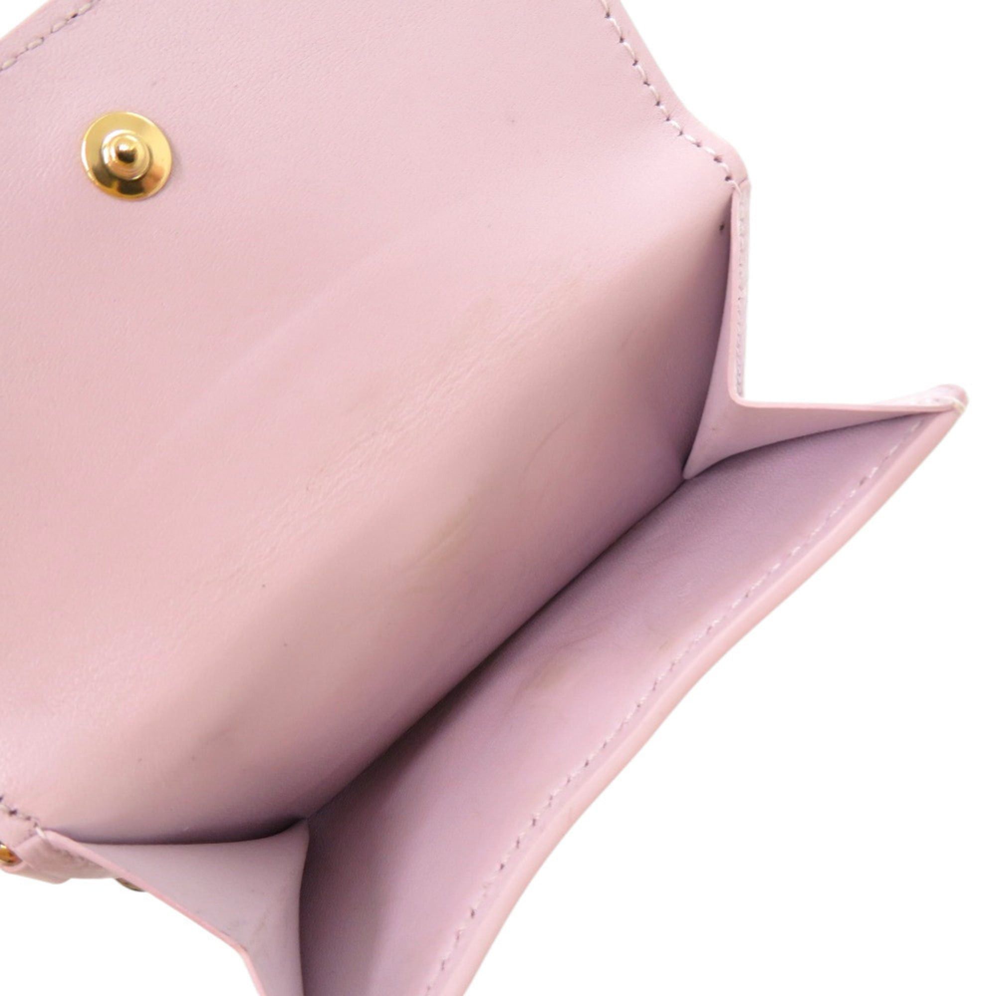 Louis Vuitton Excellent condition Louis Vuitton Mini Trifold Wallet LV Bloom M15083 in purple calfskin. 1599LOUIS VUITTON Size ONE SIZE - 7 Thumbnail
