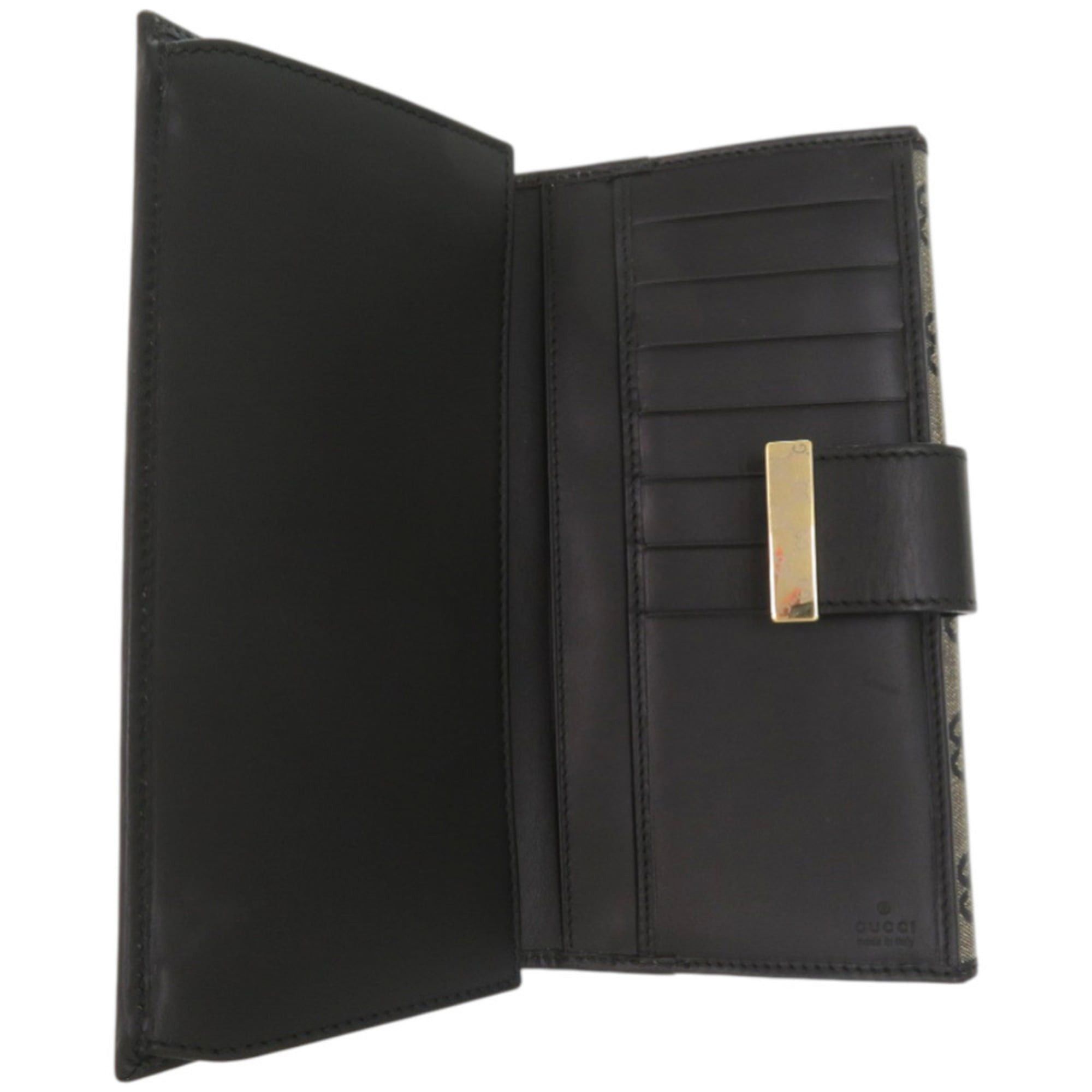 Gucci Excellent condition Gucci Continental Wallet 212089, black leather long wallet, 1028GUCCI Size ONE SIZE - 7 Thumbnail