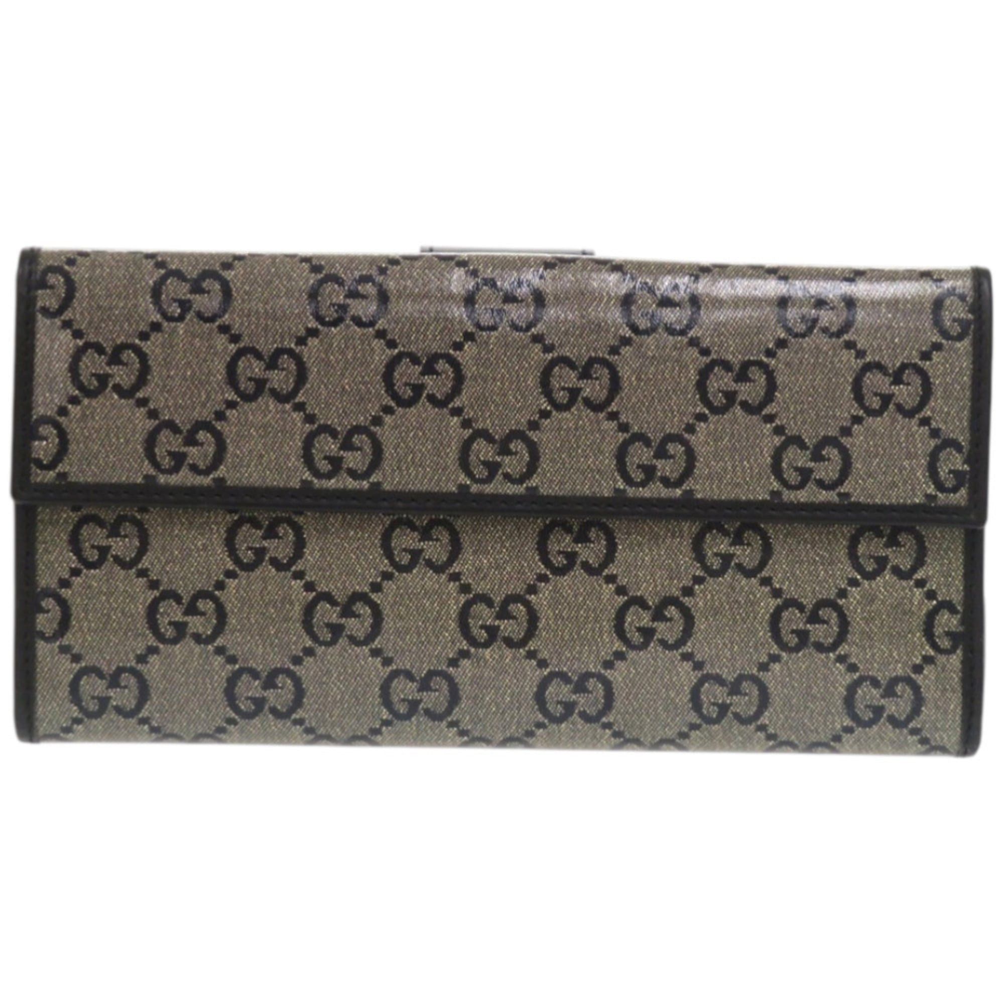 Gucci Excellent condition Gucci Continental Wallet 212089, black leather long wallet, 1028GUCCI Size ONE SIZE - 5 Thumbnail