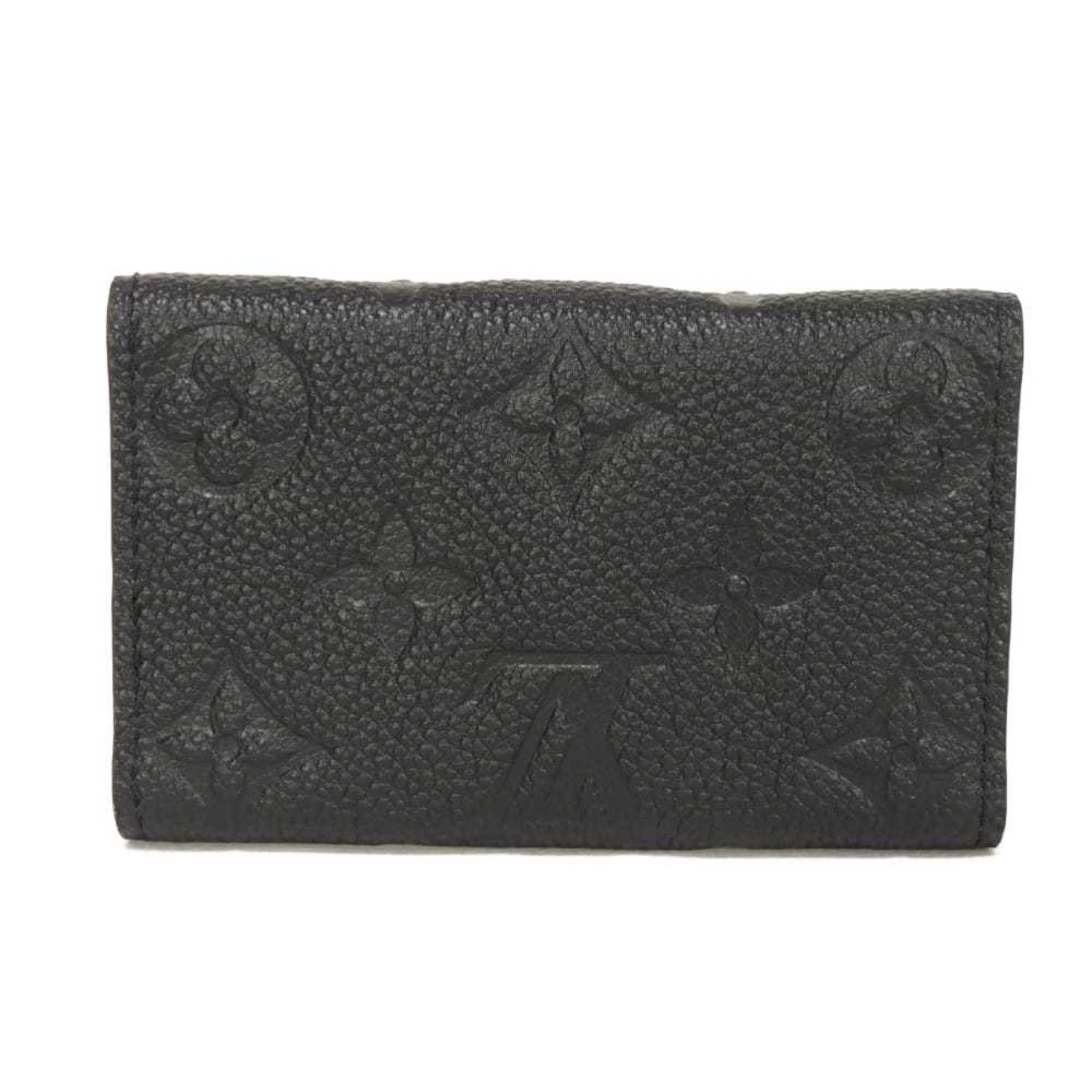 Louis Vuitton Louis Vuitton Multicle 6 Key Case, Current Model, LV Logo, Black, 6-Ring, Bifold, RFID, Unused, Monogram Empreinte Noir, M64421, Men's/Women's Size ONE SIZE - 3 Thumbnail