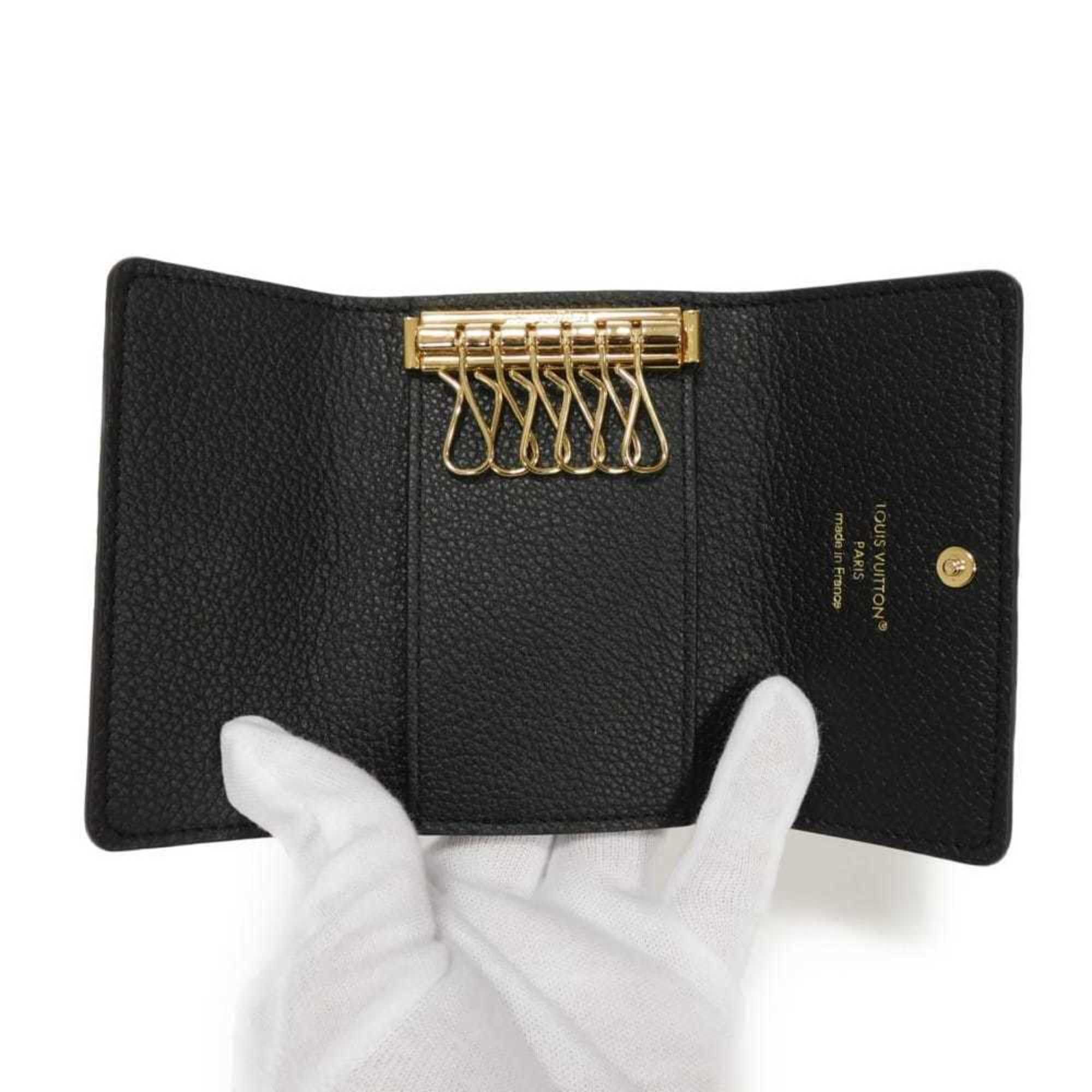 Louis Vuitton Louis Vuitton Multicle 6 Key Case, Current Model, LV Logo, Black, 6-Ring, Bifold, RFID, Unused, Monogram Empreinte Noir, M64421, Men's/Women's Size ONE SIZE - 4 Thumbnail