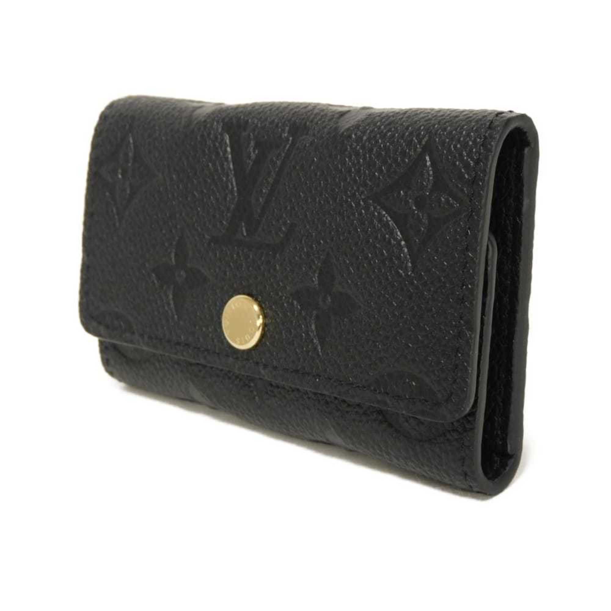 Louis Vuitton Louis Vuitton Multicle 6 Key Case, Current Model, LV Logo, Black, 6-Ring, Bifold, RFID, Unused, Monogram Empreinte Noir, M64421, Men's/Women's Size ONE SIZE - 2 Thumbnail