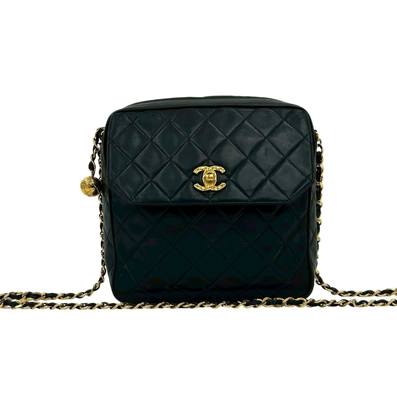 Chanel Chanel Chanel Matelasse Lambskin Shoulder Bag Leather Shoulder Bag DUTY FREE for USA Size ONE SIZE - 2 Thumbnail