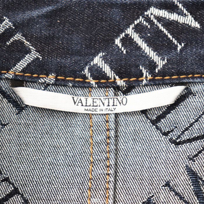 Valentino Valentino Valentino VLTN Jacquard Cotton Coat Textile Outerwear DUTY FREE for USA Size ONE SIZE - 8 Thumbnail
