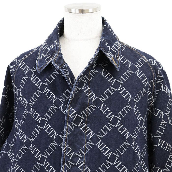 Valentino Valentino Valentino VLTN Jacquard Cotton Coat Textile Outerwear DUTY FREE for USA Size ONE SIZE - 2 Thumbnail