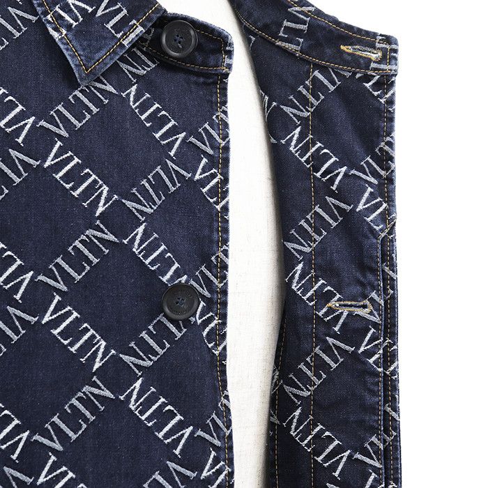 Valentino Valentino Valentino VLTN Jacquard Cotton Coat Textile Outerwear DUTY FREE for USA Size ONE SIZE - 16 Thumbnail