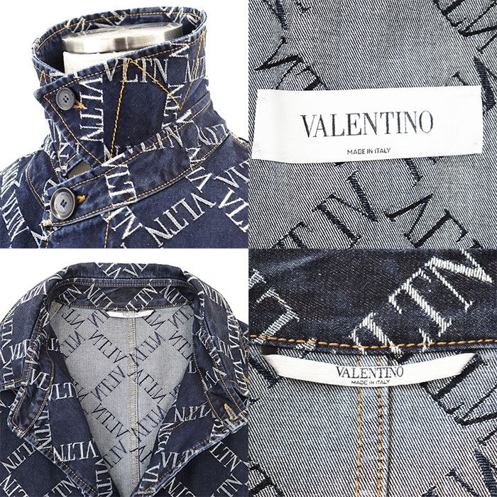 Valentino Valentino Valentino VLTN Jacquard Cotton Coat Textile Outerwear DUTY FREE for USA Size ONE SIZE - 10 Thumbnail