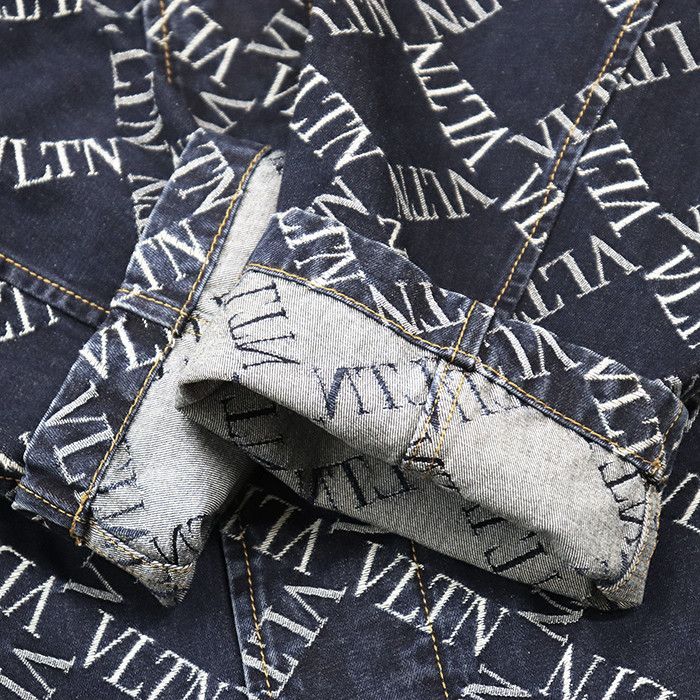 Valentino Valentino Valentino VLTN Jacquard Cotton Coat Textile Outerwear DUTY FREE for USA Size ONE SIZE - 6 Thumbnail