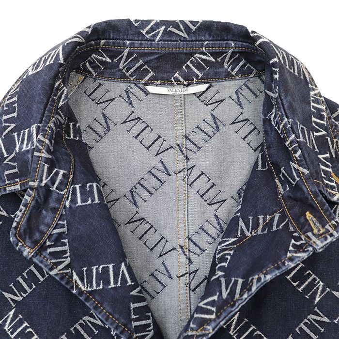 Valentino Valentino Valentino VLTN Jacquard Cotton Coat Textile Outerwear DUTY FREE for USA Size ONE SIZE - 15 Thumbnail