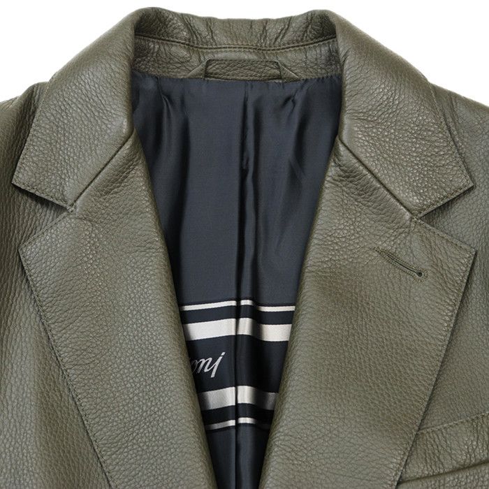 Other Other Brioni Deerskin Chester Coat Leather Outerwear POF70L P7708 2424 DUTY FREE for USA Size ONE SIZE - 11 Thumbnail