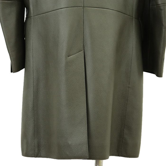 Other Other Brioni Deerskin Chester Coat Leather Outerwear POF70L P7708 2424 DUTY FREE for USA Size ONE SIZE - 8 Thumbnail