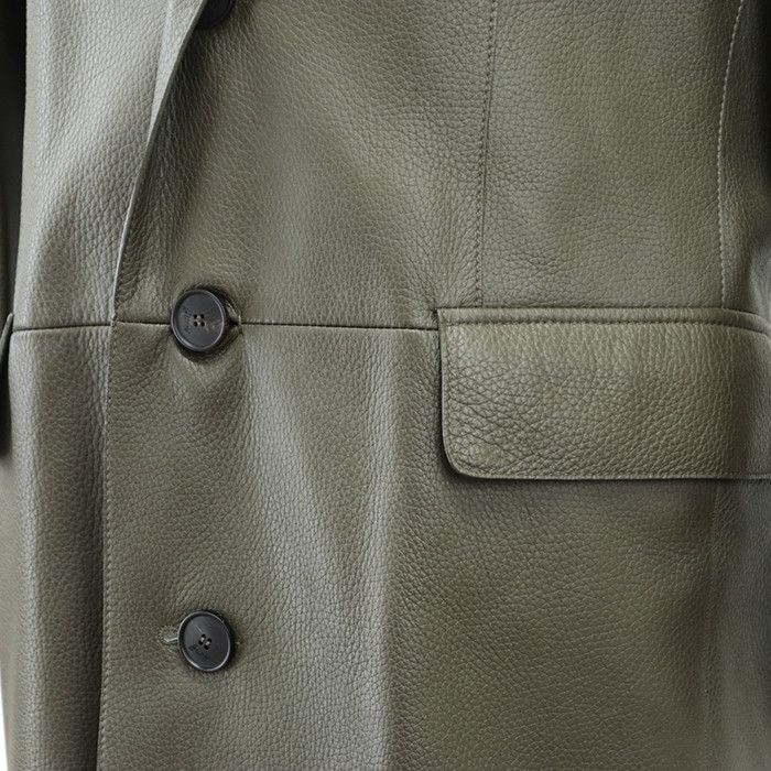 Other Other Brioni Deerskin Chester Coat Leather Outerwear POF70L P7708 2424 DUTY FREE for USA Size ONE SIZE - 5 Thumbnail
