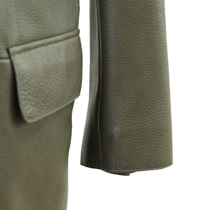 Other Other Brioni Deerskin Chester Coat Leather Outerwear POF70L P7708 2424 DUTY FREE for USA Size ONE SIZE - 4 Thumbnail