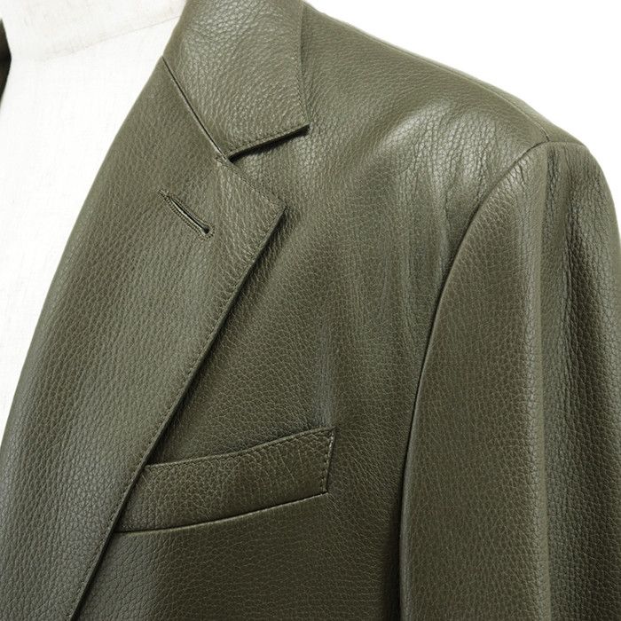 Other Other Brioni Deerskin Chester Coat Leather Outerwear POF70L P7708 2424 DUTY FREE for USA Size ONE SIZE - 14 Thumbnail