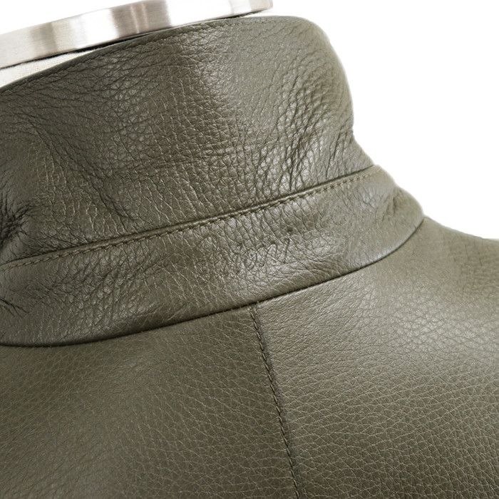 Other Other Brioni Deerskin Chester Coat Leather Outerwear POF70L P7708 2424 DUTY FREE for USA Size ONE SIZE - 7 Thumbnail