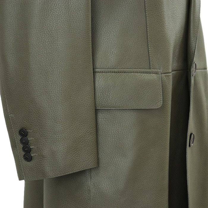 Other Other Brioni Deerskin Chester Coat Leather Outerwear POF70L P7708 2424 DUTY FREE for USA Size ONE SIZE - 15 Thumbnail