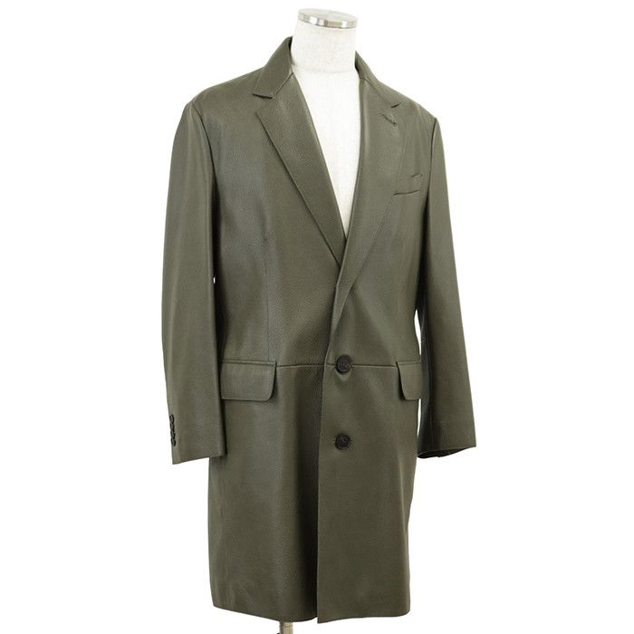 Other Other Brioni Deerskin Chester Coat Leather Outerwear POF70L P7708 2424 DUTY FREE for USA Size ONE SIZE - 17 Thumbnail