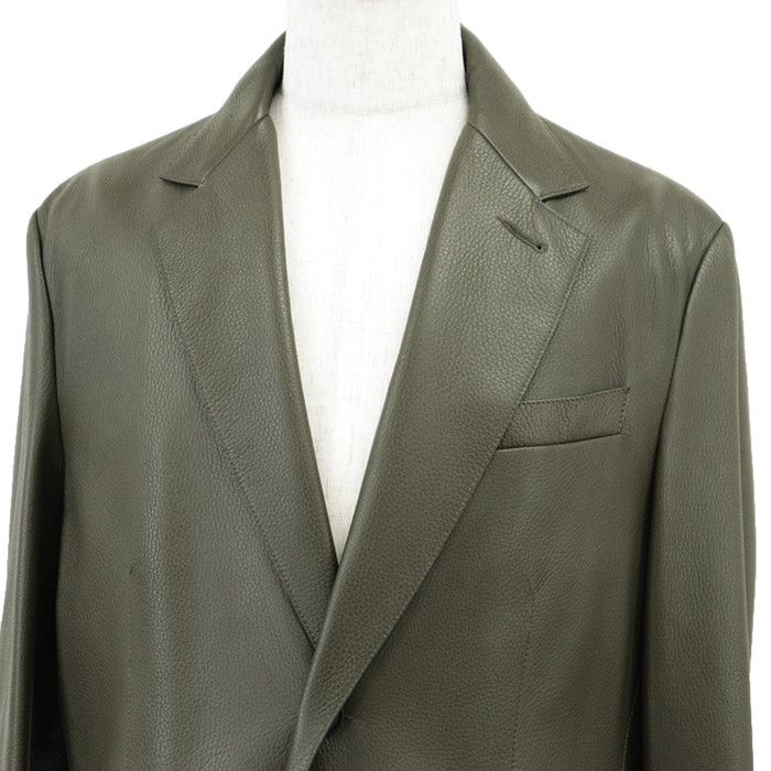 Other Other Brioni Deerskin Chester Coat Leather Outerwear POF70L P7708 2424 DUTY FREE for USA Size ONE SIZE - 2 Thumbnail