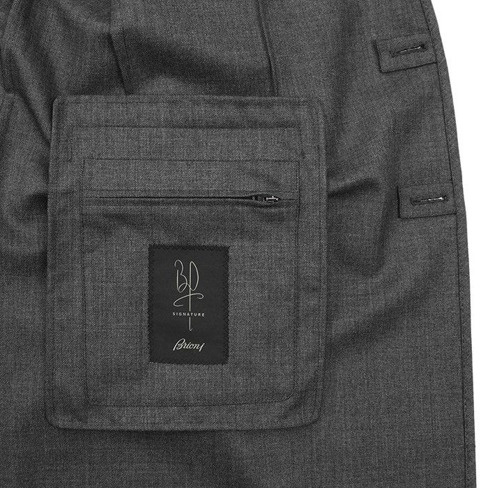 Other Other Brioni Chester Sharkskin Wool Coat Textile Outerwear DUTY FREE for USA Size ONE SIZE - 20 Thumbnail