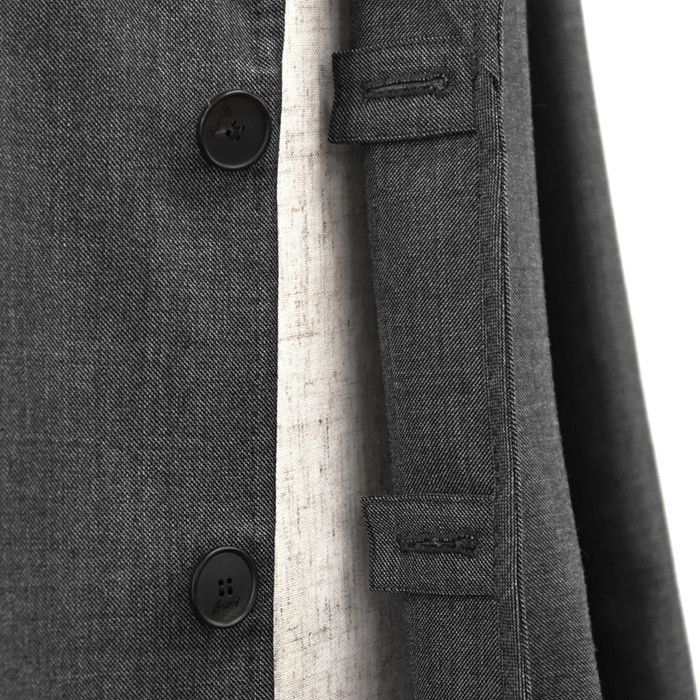 Other Other Brioni Chester Sharkskin Wool Coat Textile Outerwear DUTY FREE for USA Size ONE SIZE - 14 Thumbnail