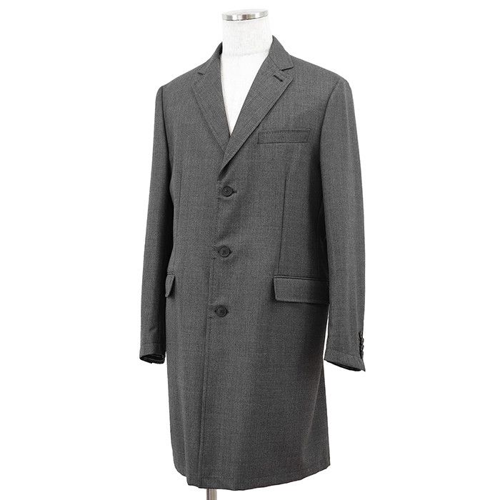 Other Other Brioni Chester Sharkskin Wool Coat Textile Outerwear DUTY FREE for USA Size ONE SIZE - 2 Thumbnail