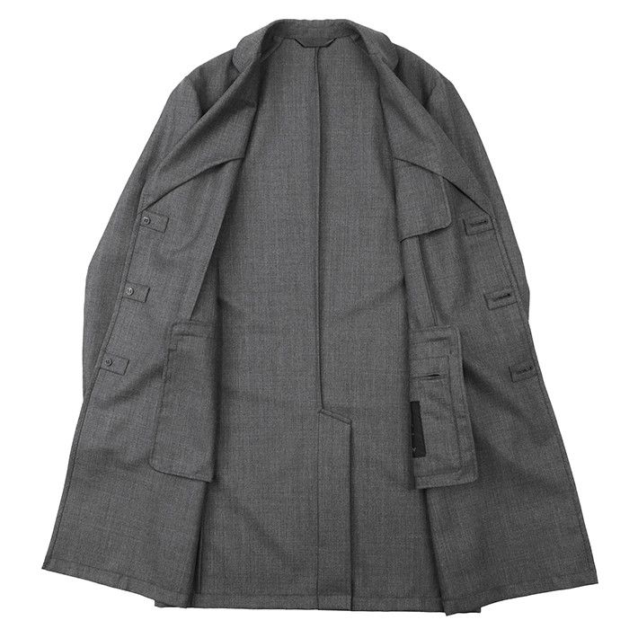 Other Other Brioni Chester Sharkskin Wool Coat Textile Outerwear DUTY FREE for USA Size ONE SIZE - 8 Thumbnail