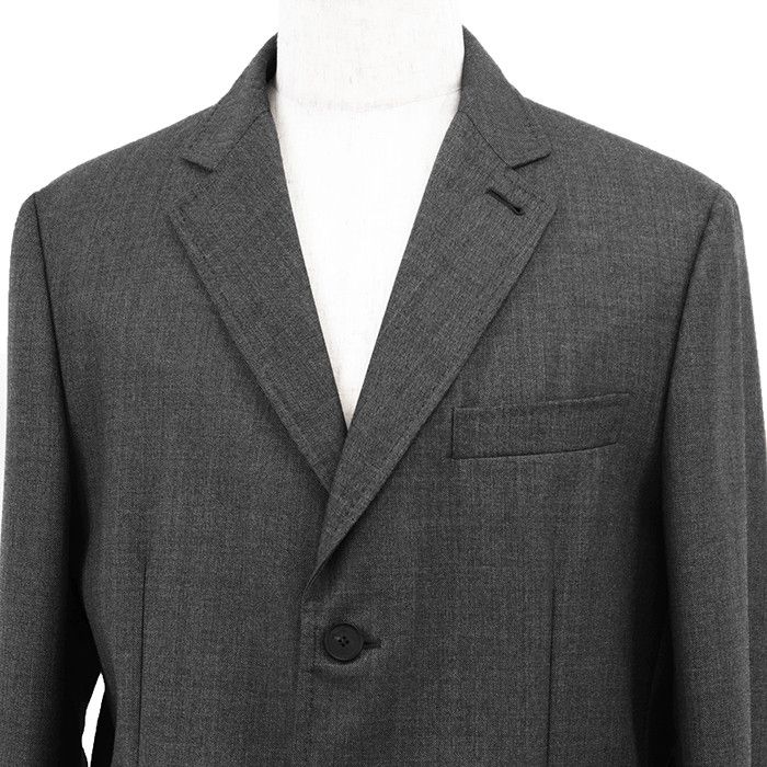 Other Other Brioni Chester Sharkskin Wool Coat Textile Outerwear DUTY FREE for USA Size ONE SIZE - 3 Thumbnail