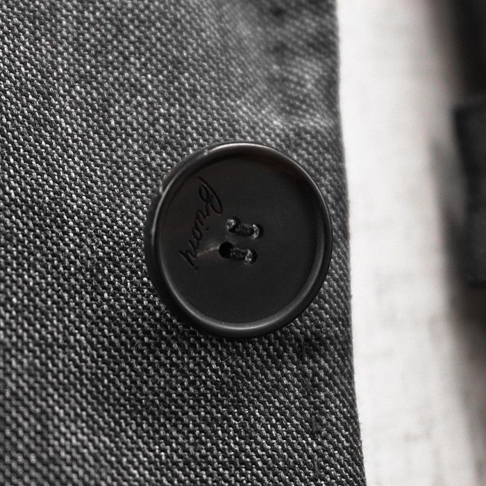 Other Other Brioni Chester Sharkskin Wool Coat Textile Outerwear DUTY FREE for USA Size ONE SIZE - 4 Thumbnail