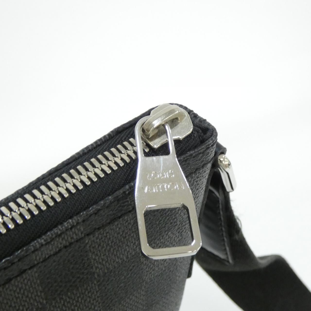 Louis Vuitton Louis Vuitton Louis Vuitton Mick Damier Graphite Shoulder Bag Textile Shoulder Bag N41211 DUTY FREE for USA Size ONE SIZE - 4 Thumbnail