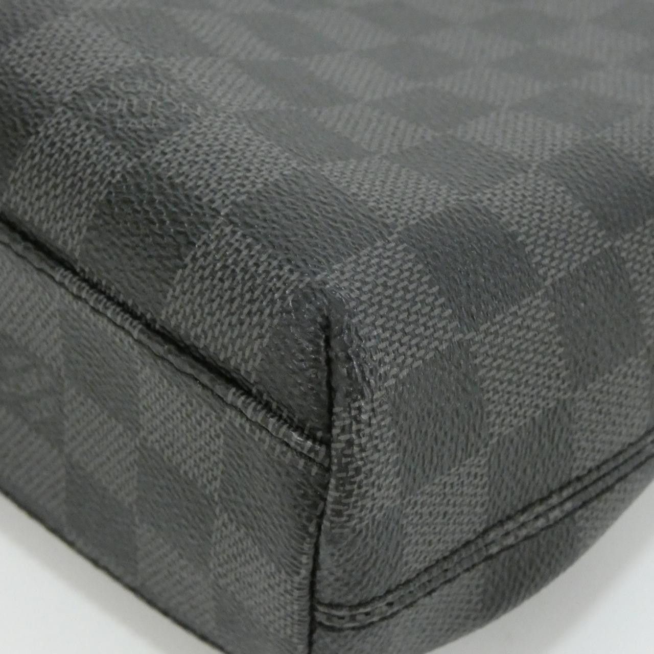 Louis Vuitton Louis Vuitton Louis Vuitton Mick Damier Graphite Shoulder Bag Textile Shoulder Bag N41211 DUTY FREE for USA Size ONE SIZE - 3 Thumbnail