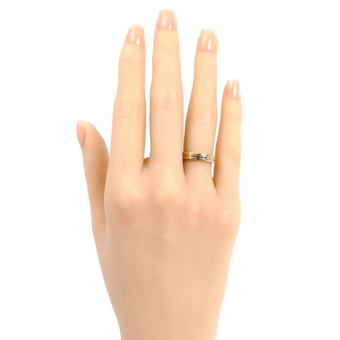 Cartier Cartier Cartier Vendome Au750 Ring Size 9 Precious Metal Ring B4052249 DUTY FREE for USA Size ONE SIZE - 7 Thumbnail