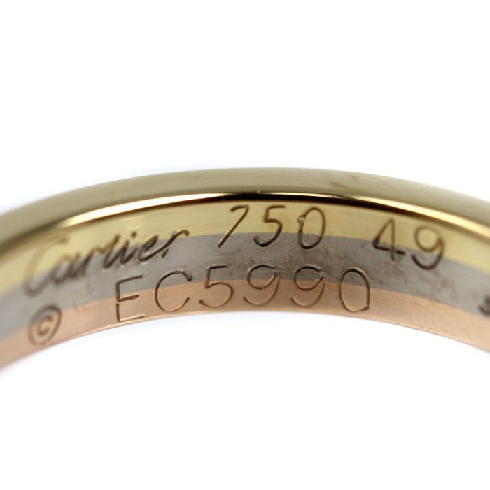 Cartier Cartier Cartier Vendome Au750 Ring Size 9 Precious Metal Ring B4052249 DUTY FREE for USA Size ONE SIZE - 5 Thumbnail