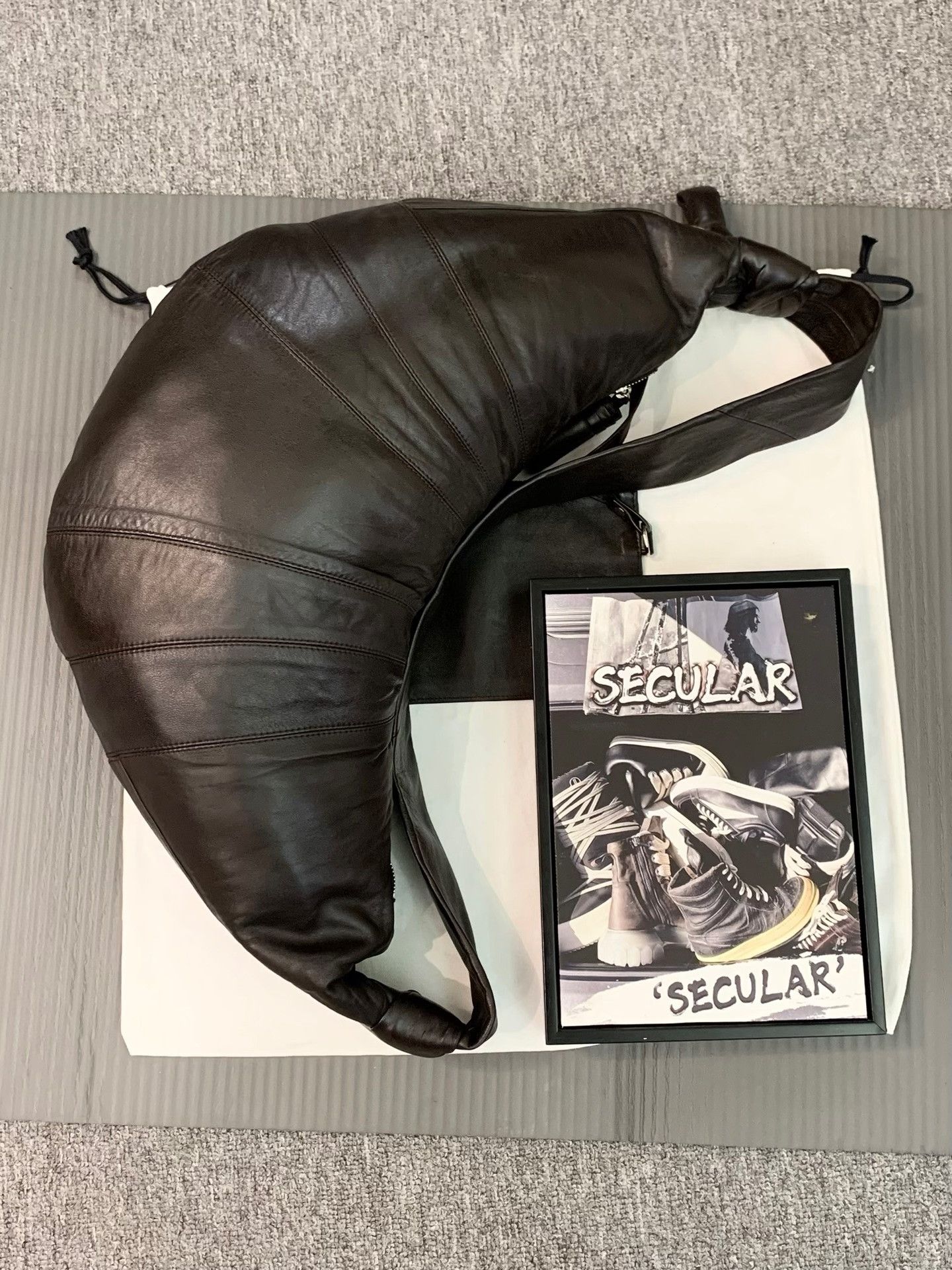 Lemaire Lemaire Large Sheepskin Croissant Bag Size ONE SIZE - 2 Thumbnail