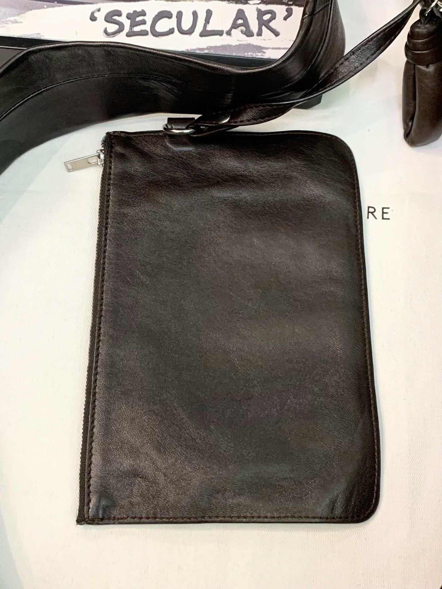 Lemaire Lemaire Large Sheepskin Croissant Bag Size ONE SIZE - 6 Thumbnail