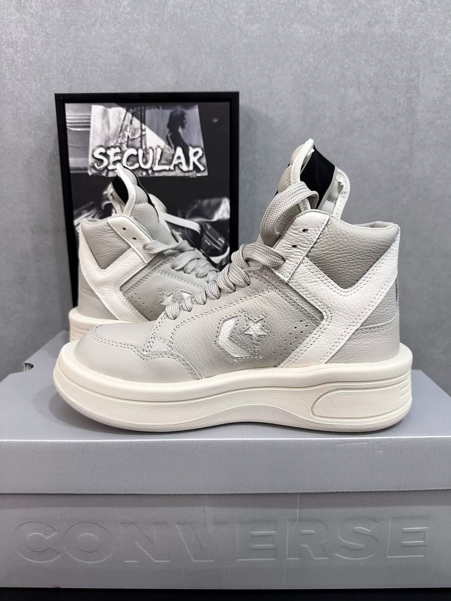 Rick Owens Drkshdw Rick Owens x Converse Weapon 5.0 Size US 5 / EU 37 - 7 Thumbnail