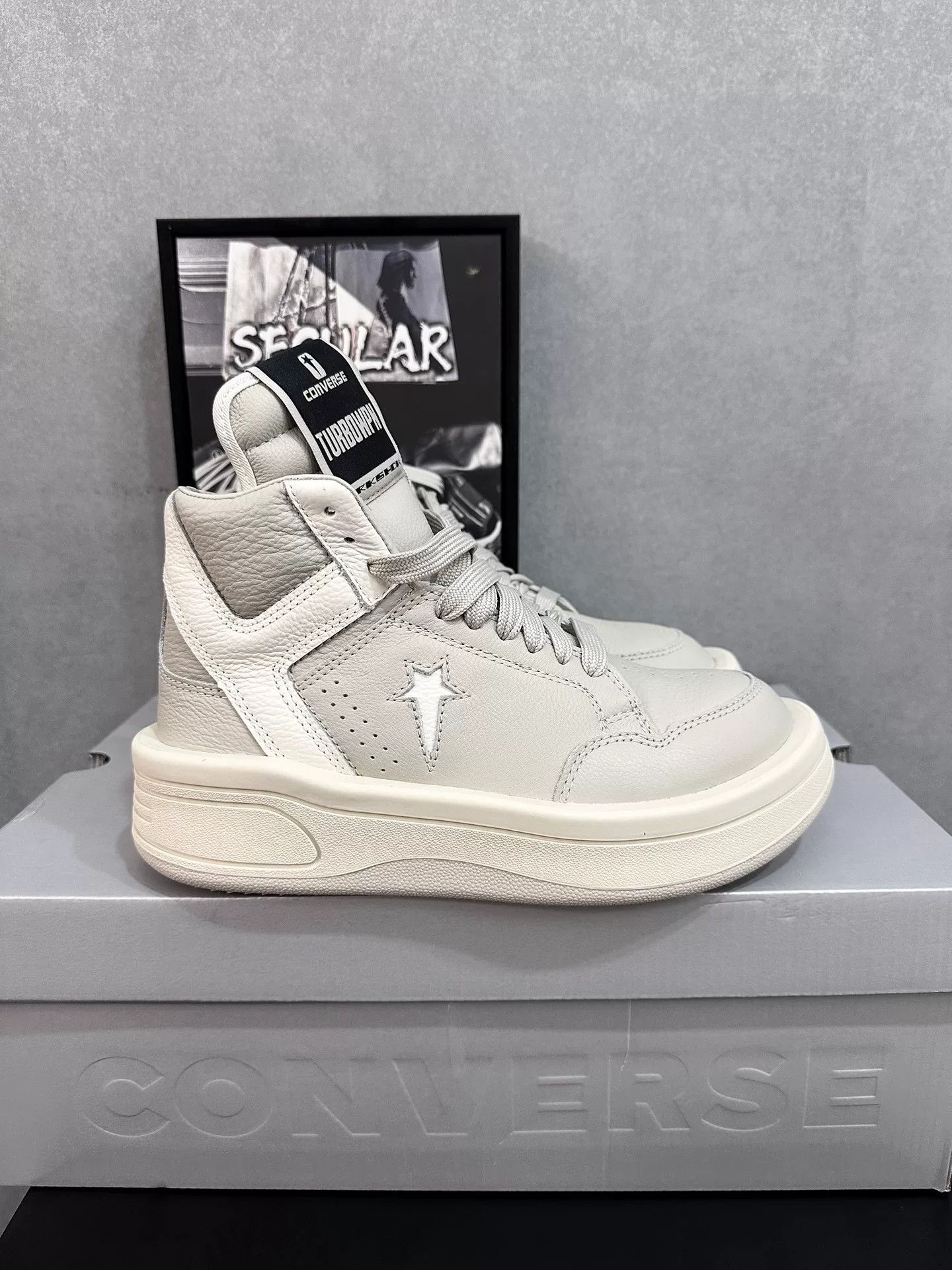 Rick Owens Drkshdw Rick Owens x Converse Weapon 5.0 Size US 5 / EU 37 - 2 Thumbnail