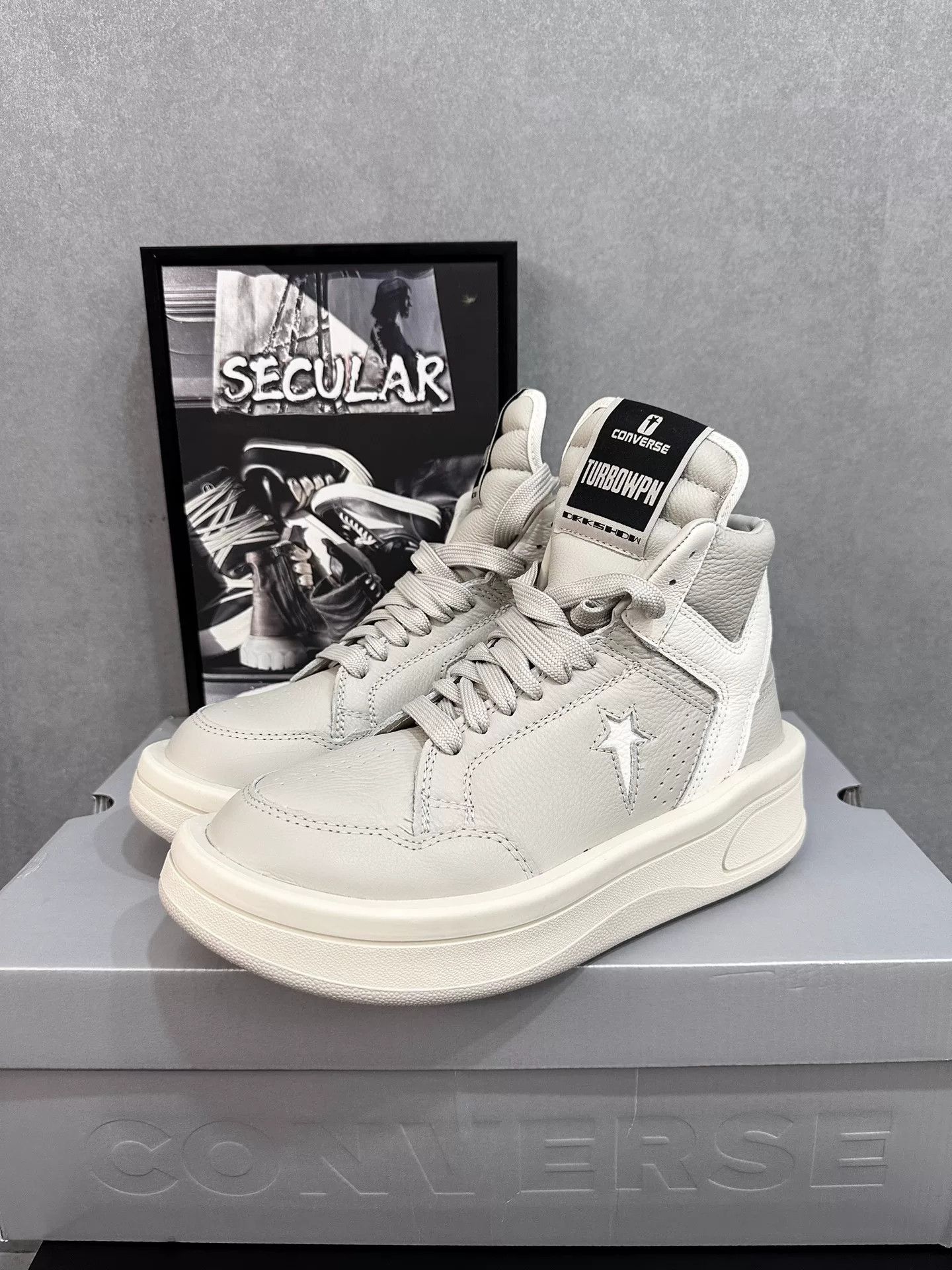 Rick Owens Drkshdw Rick Owens x Converse Weapon 5.0 Size US 5 / EU 37 - 3 Thumbnail