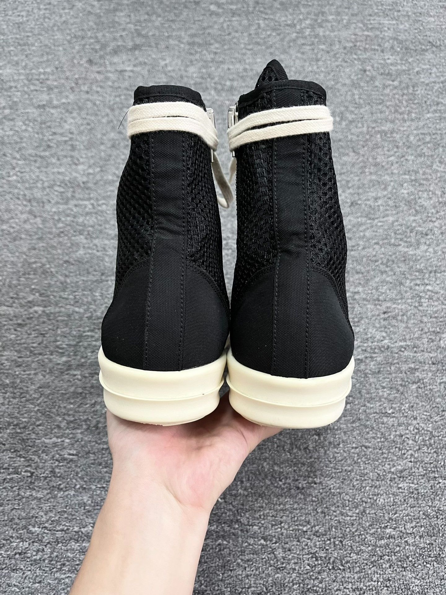 Rick Owens Drkshdw Rick Owens x Converse High Top Sneakers Size US 7 / EU 40 - 6 Thumbnail