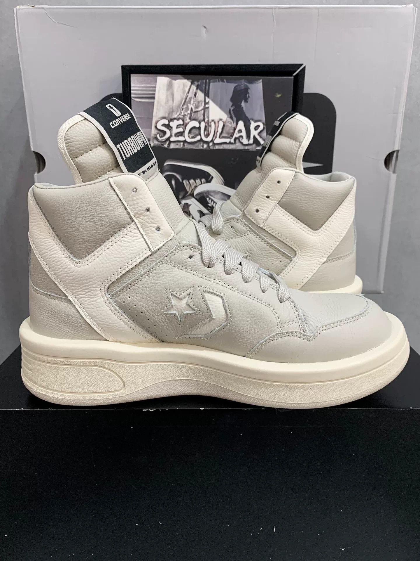 Rick Owens Drkshdw DRKSHDW x Converse TURBOWPN Mid Size US 5 / EU 37 - 5 Thumbnail