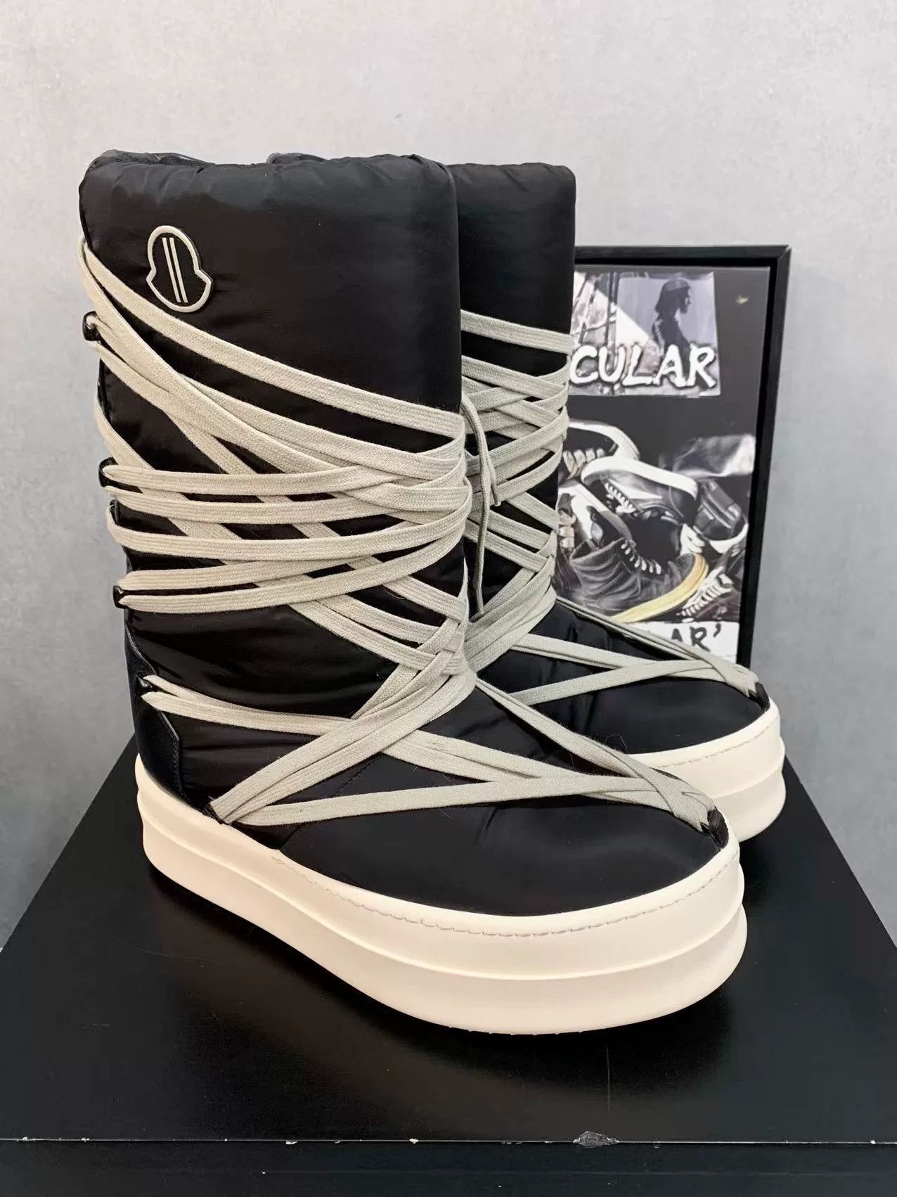 Rick Owens Rick Owens Moncler Collab Boots Size US 7 / EU 40 - 4 Thumbnail