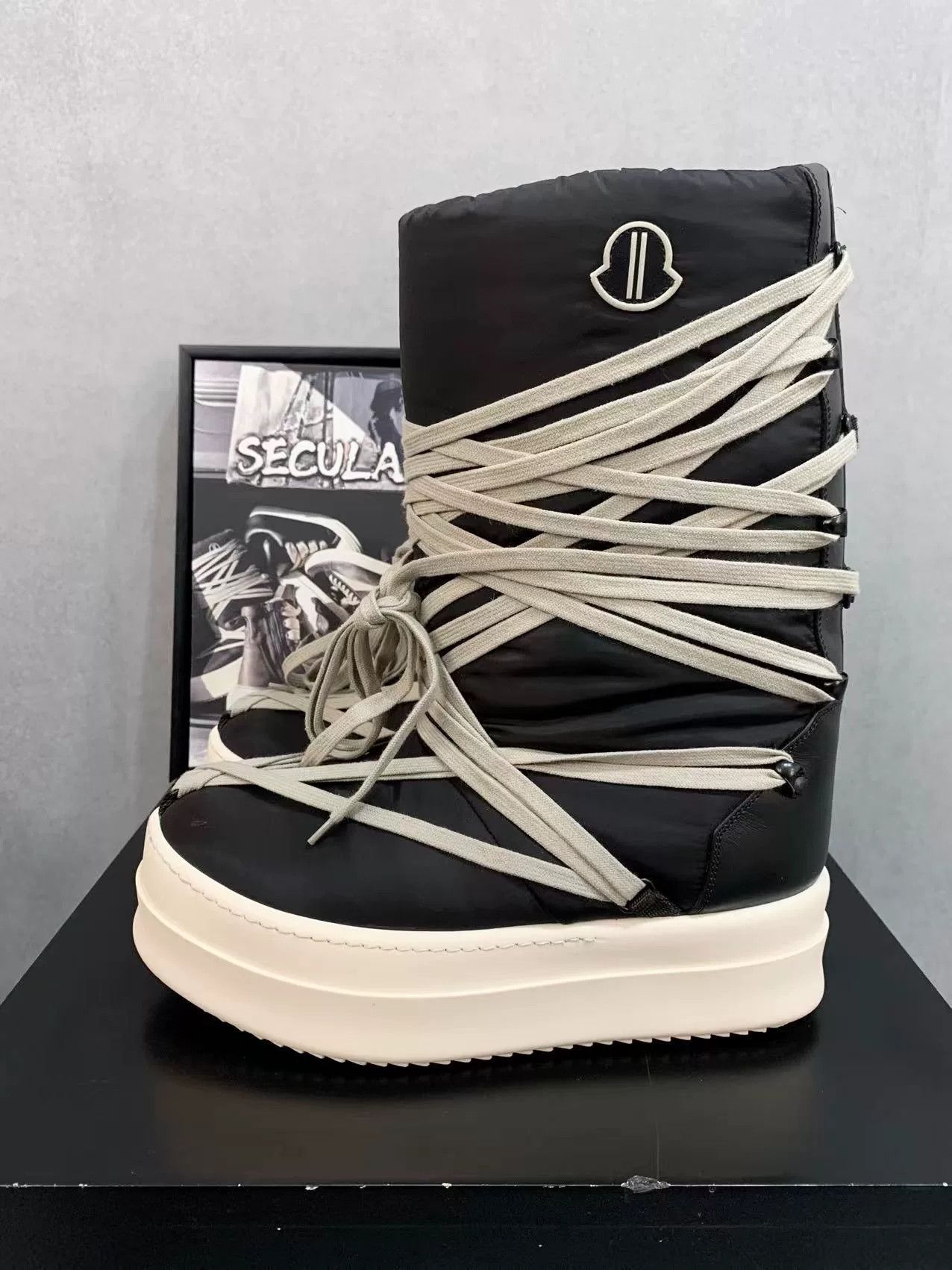 Rick Owens Rick Owens Moncler Collab Boots Size US 7 / EU 40 - 2 Thumbnail