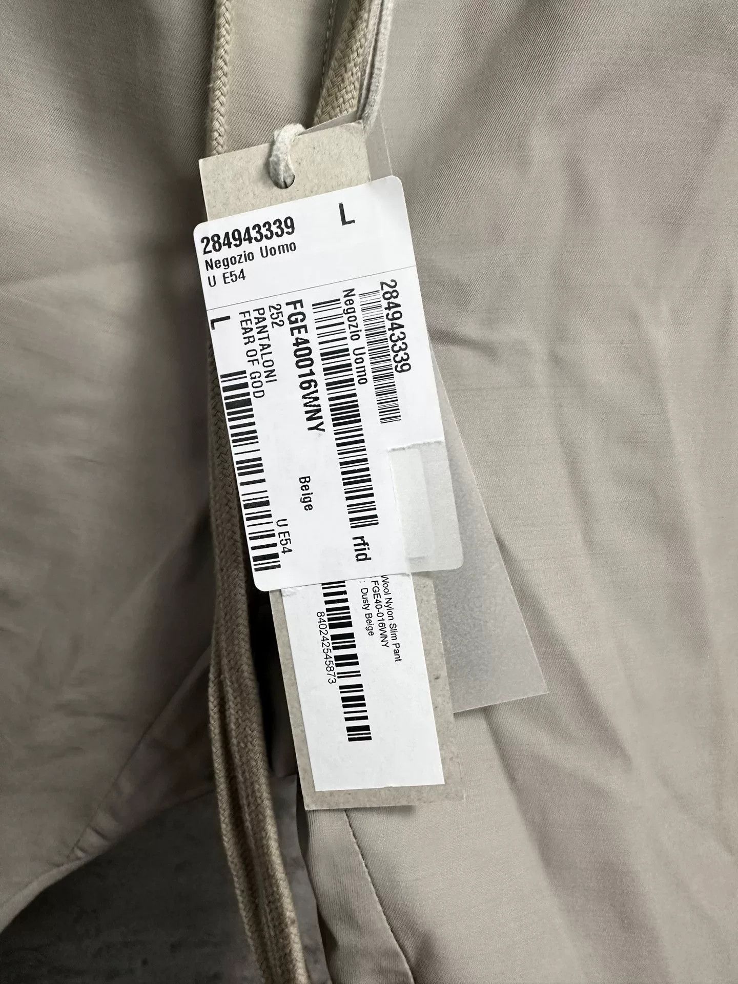 Fear of God Fear of God Fog Casual Drawstring Pants Size US 32 / EU 48 - 4 Thumbnail