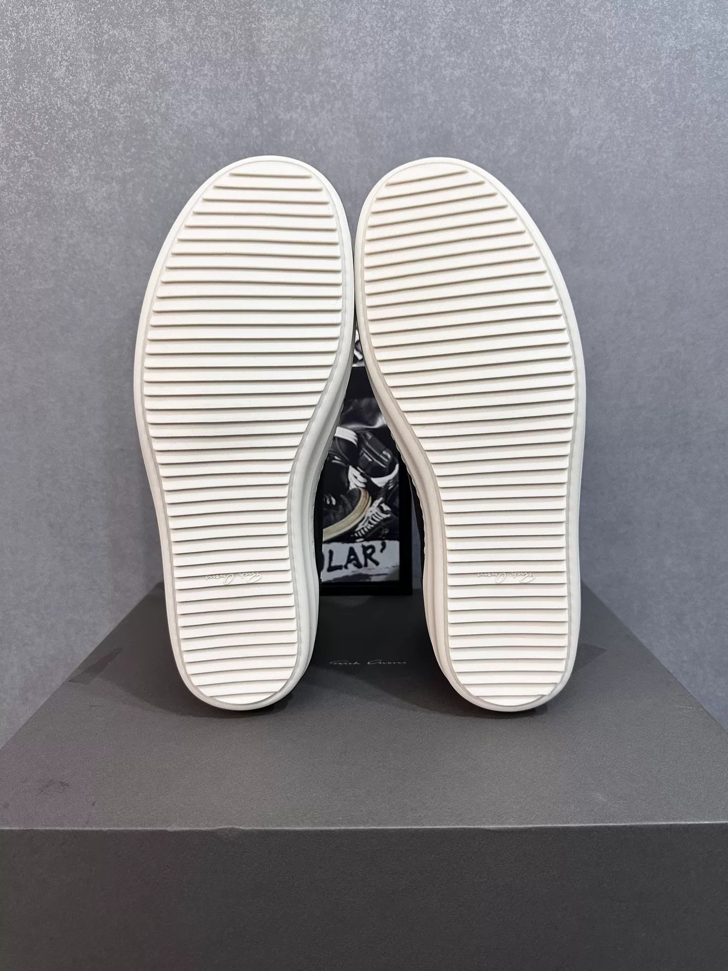 Rick Owens Rick Owens 24FW High-Top Leather Sneakers Size US 9 / EU 42 - 8 Thumbnail